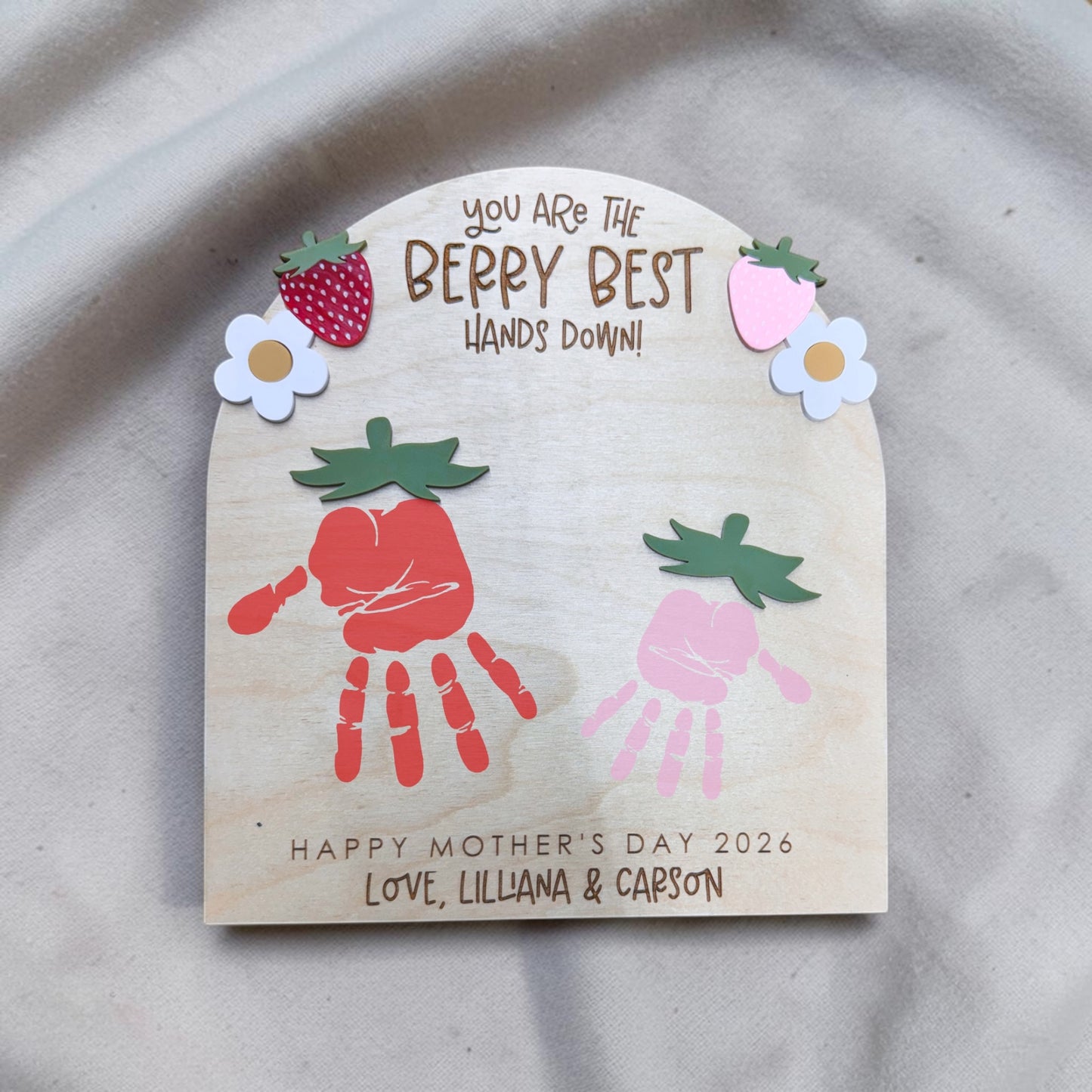 Mother’s Day - Handprint - Strawberry