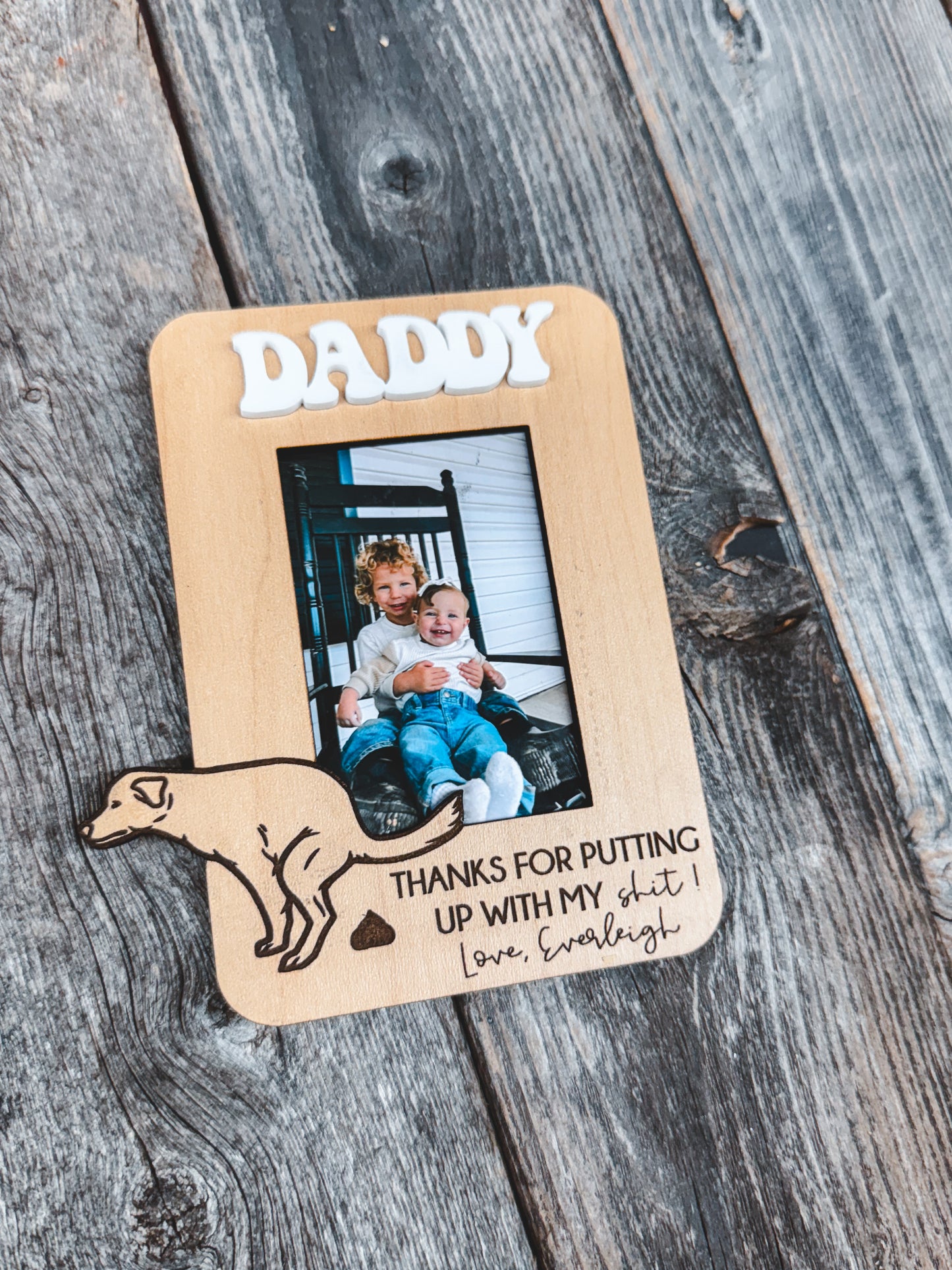 Poop 😆 - Father’s Day Frame
