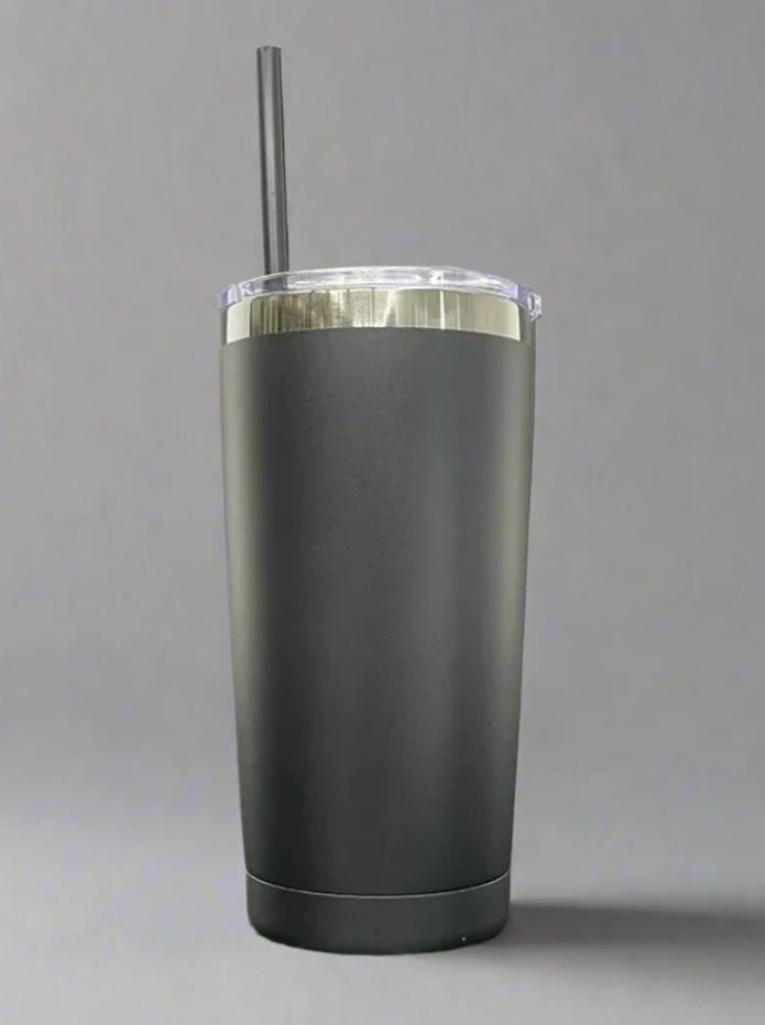20oz Mirror Black Plated Tumbler