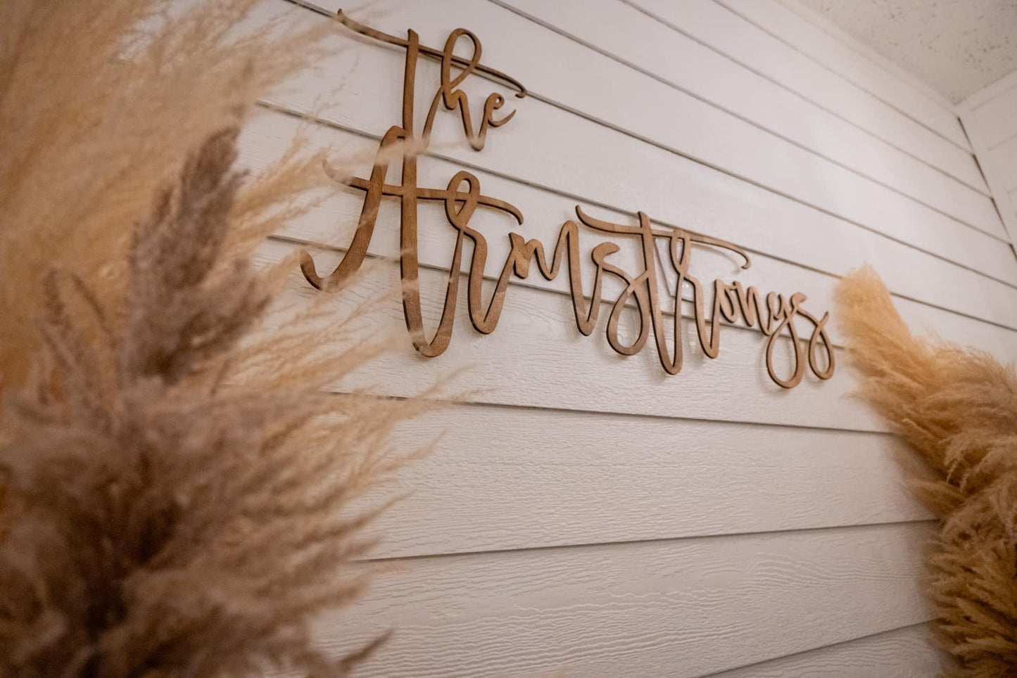 Last Name - Wedding Sign