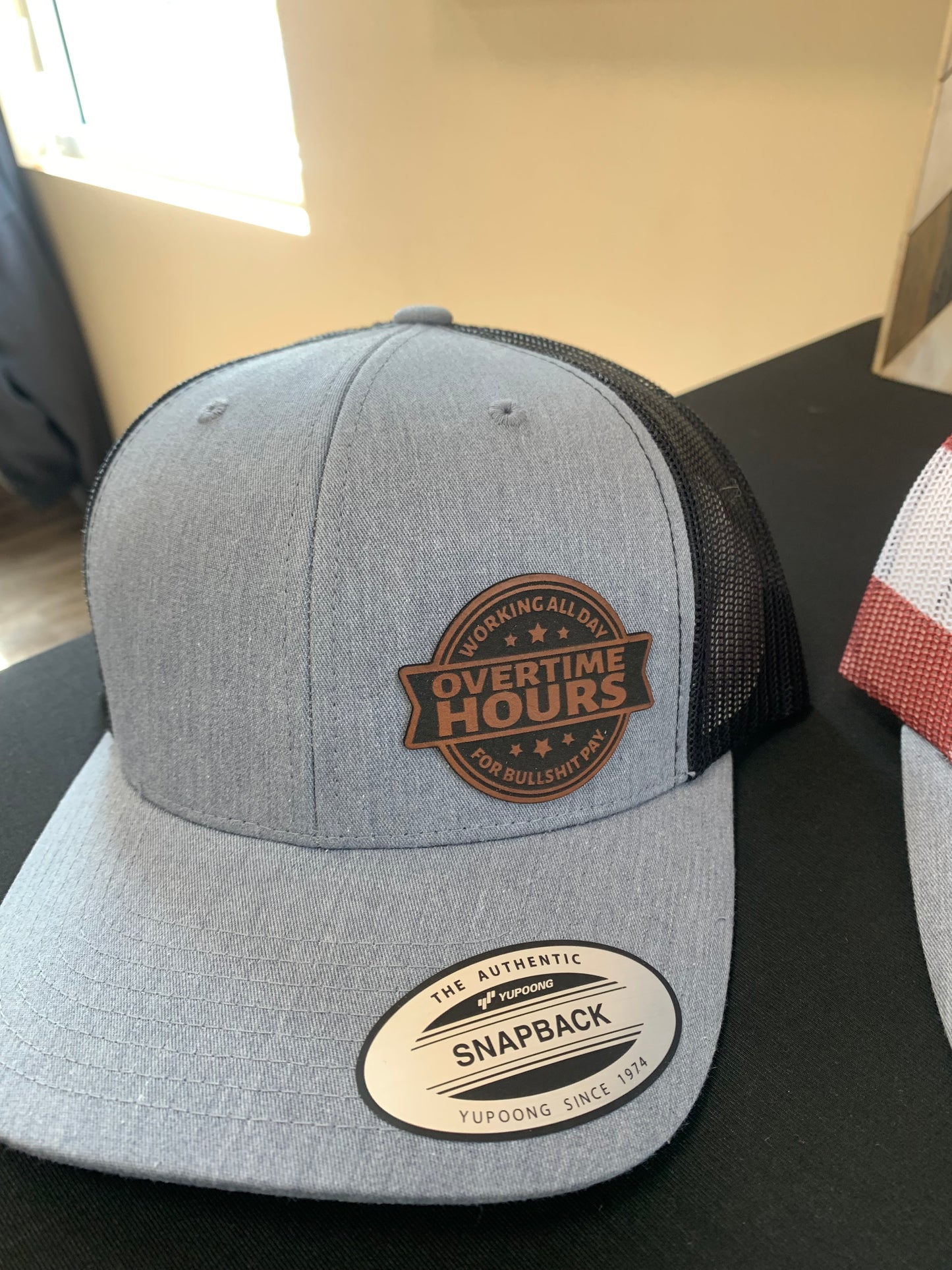 Leather Patch Hat