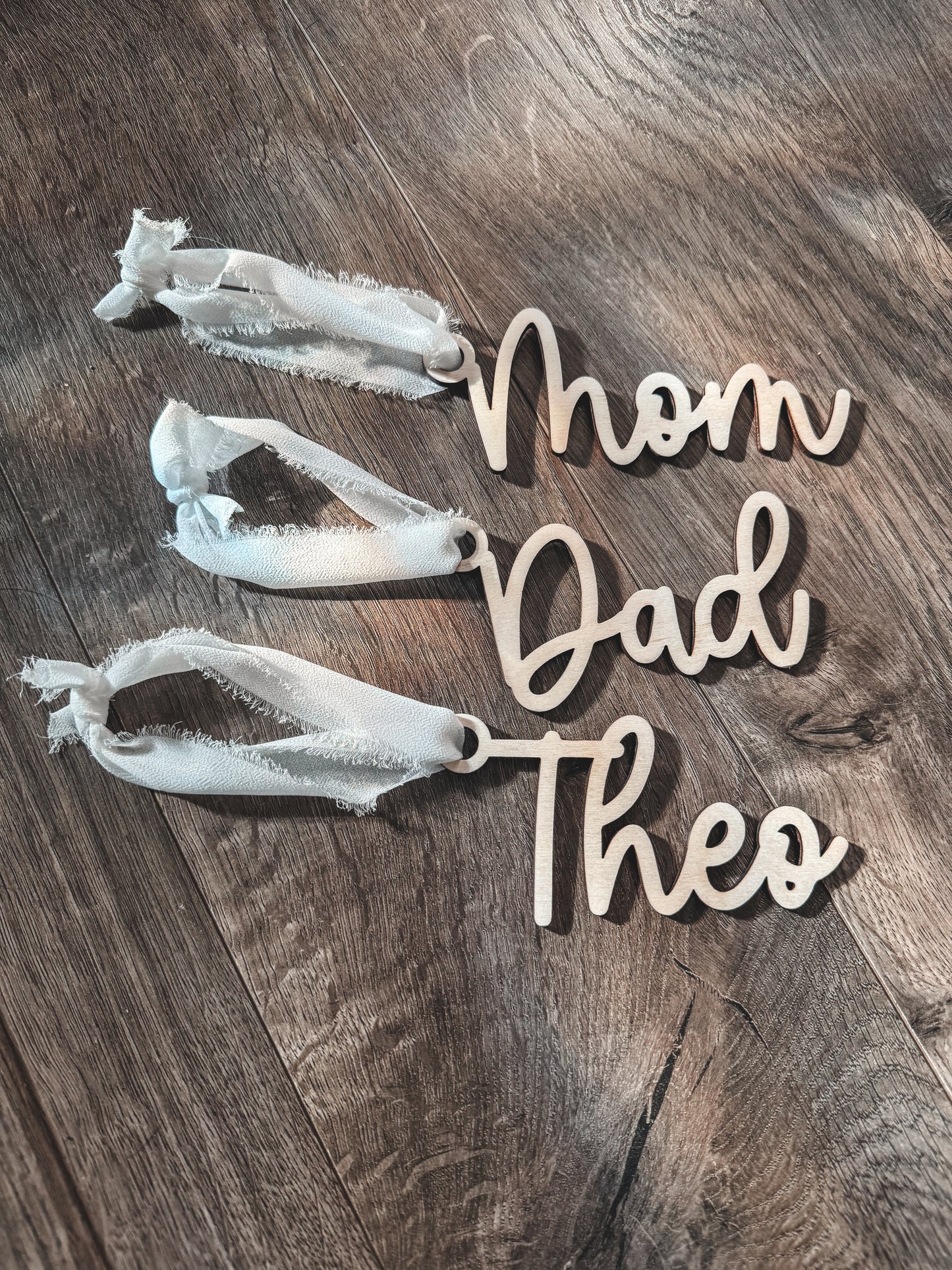 Stocking Tag - Name Cutout