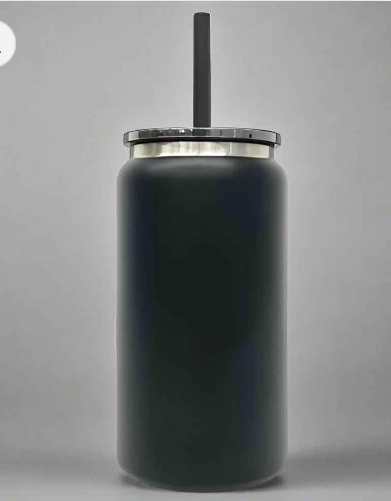 16oz Mirror Black Plated Tumbler