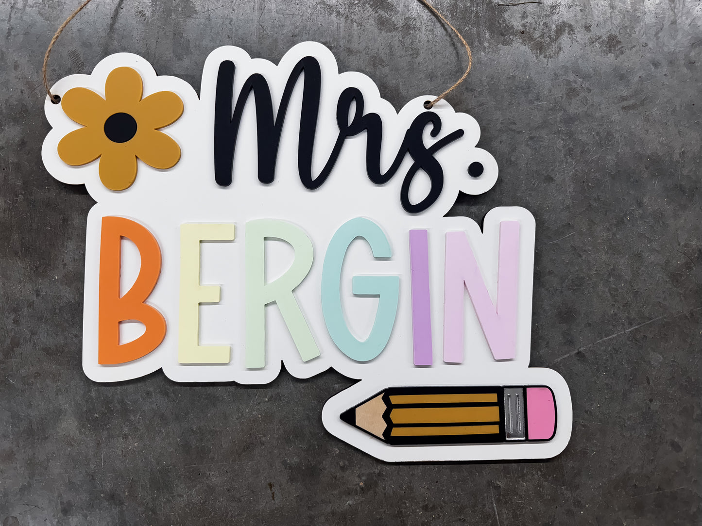 Teacher Sign