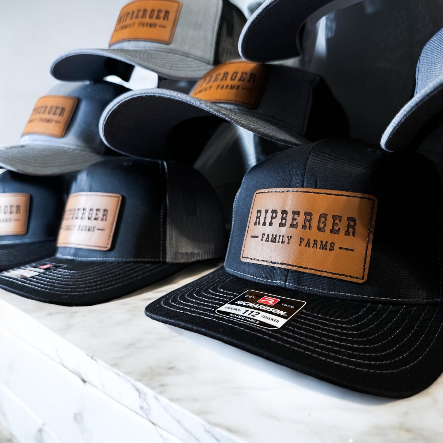 Logo - Leather Patch Hat