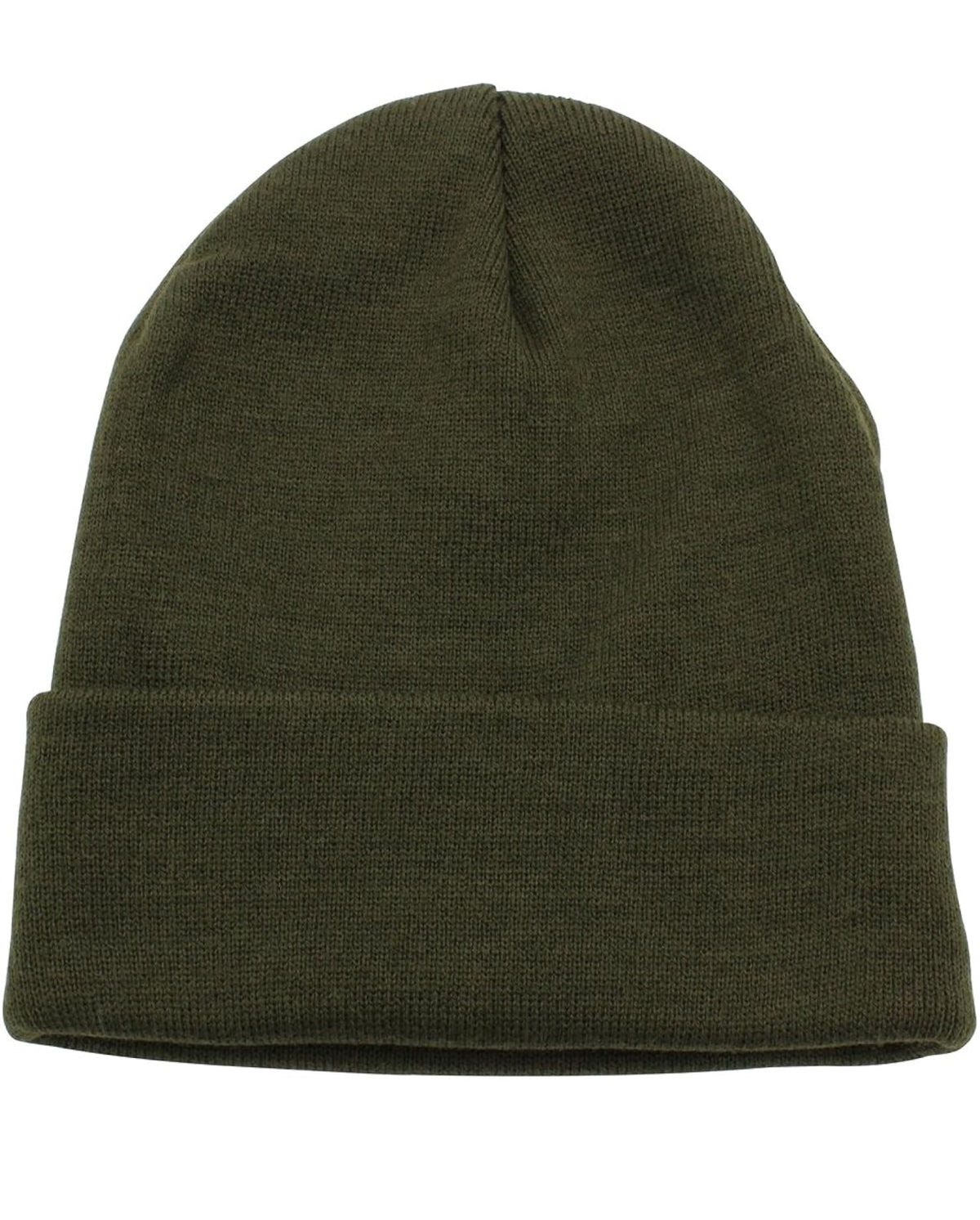 Adult - Leather Patch Beanie