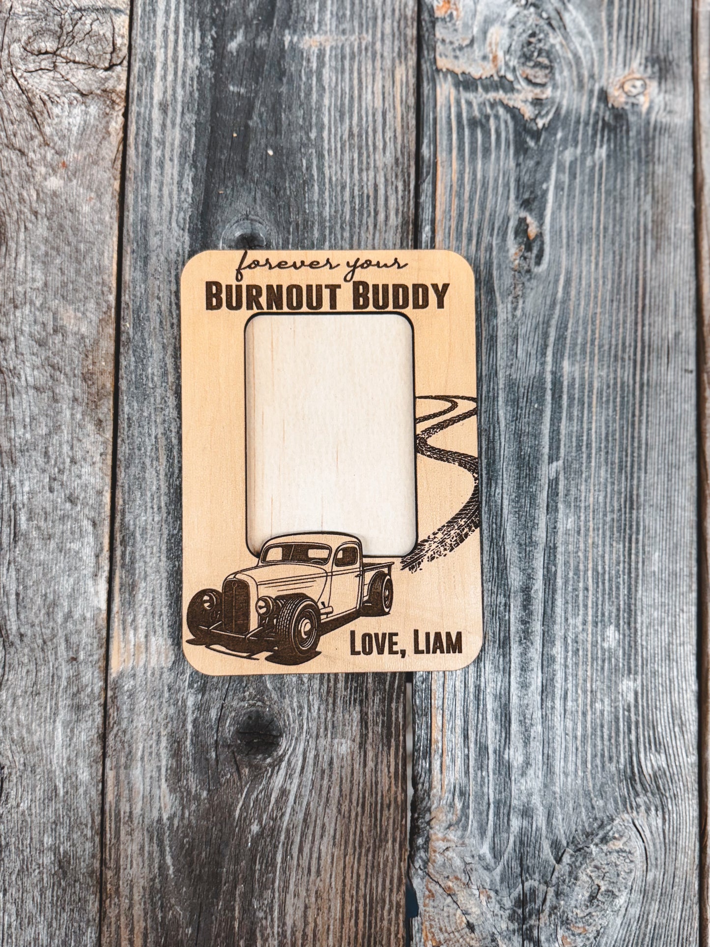 Burnout Buddies - Father’s Day Visor Clip