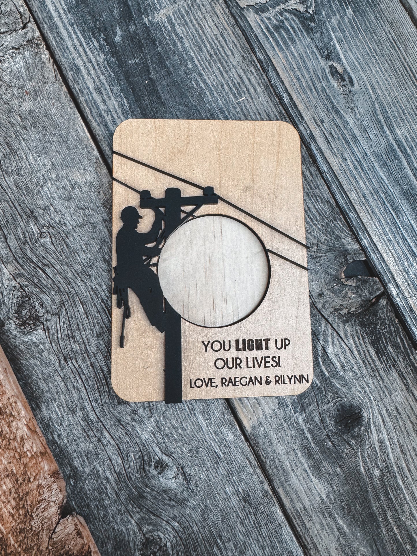 Lineman - Father’s Day Frame