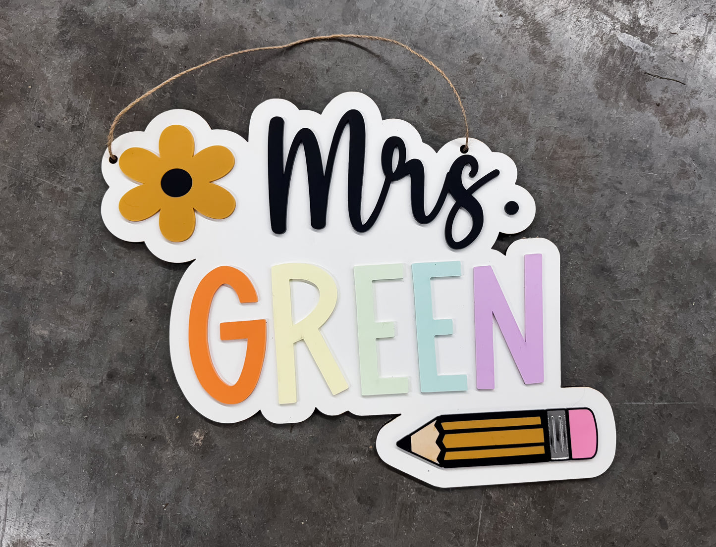 Teacher Sign