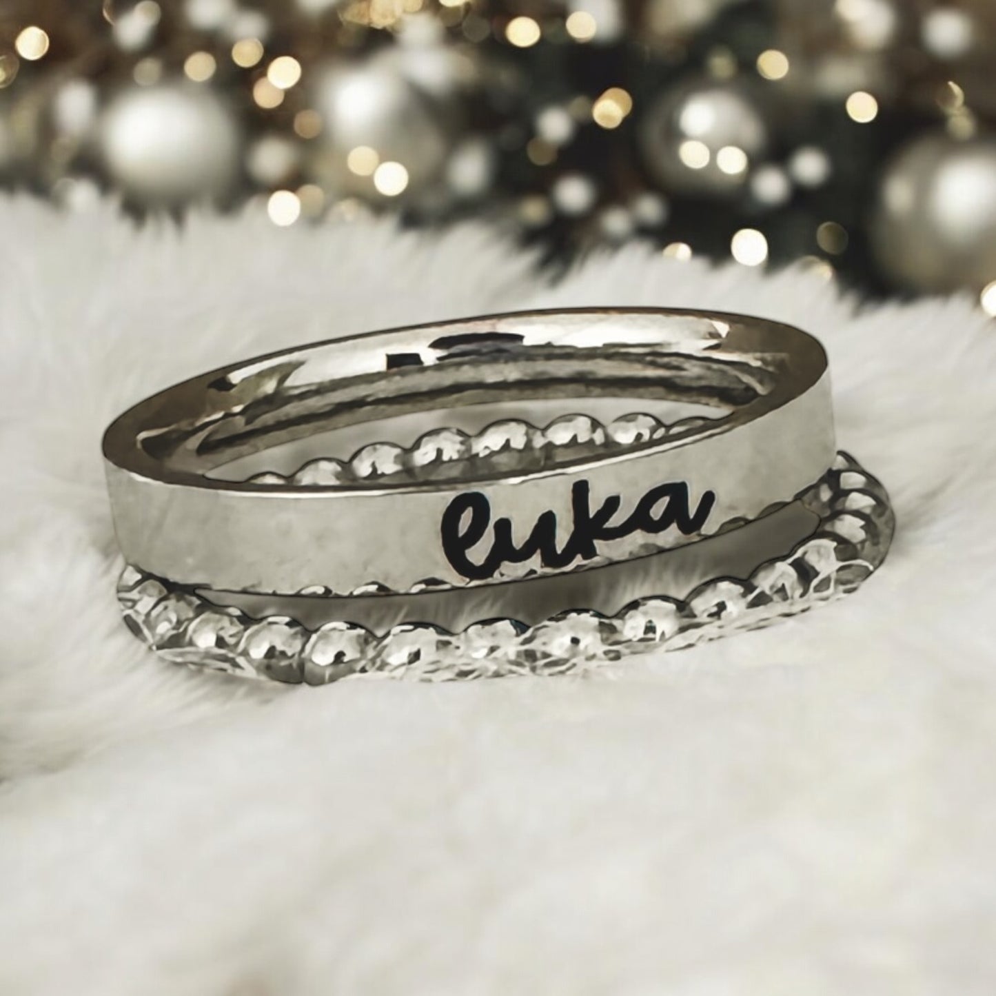 Personalized Stackable Ring