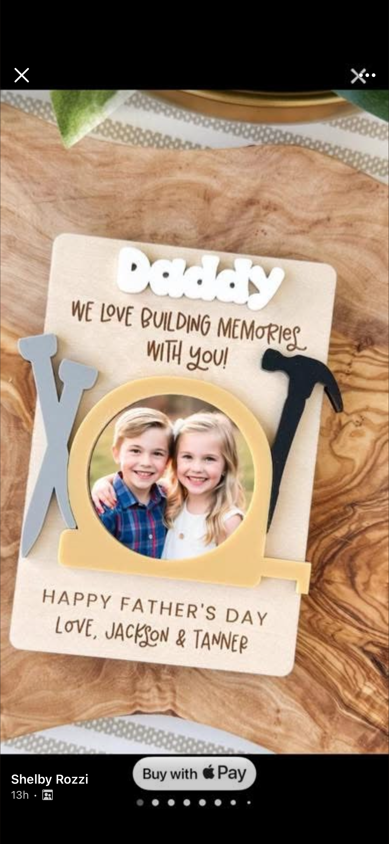 Building Memories - Father’s Day Frame