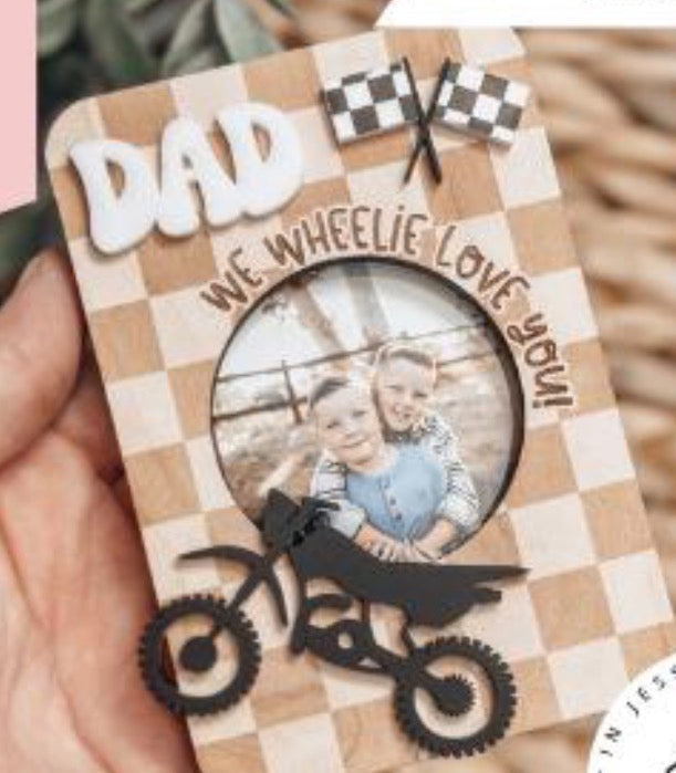 Wheelie - Father’s Day Frame