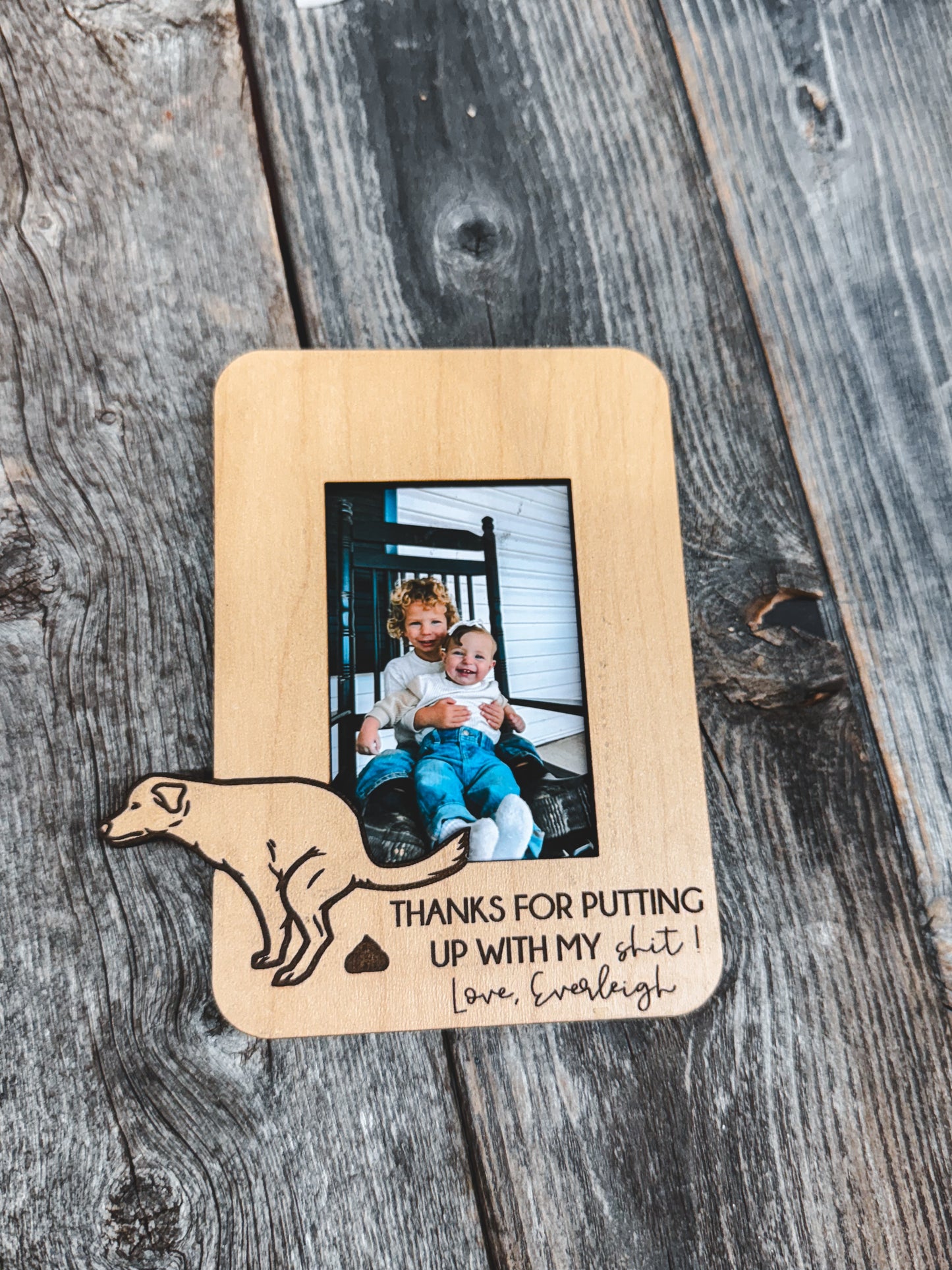 Poop 😆 - Father’s Day Frame