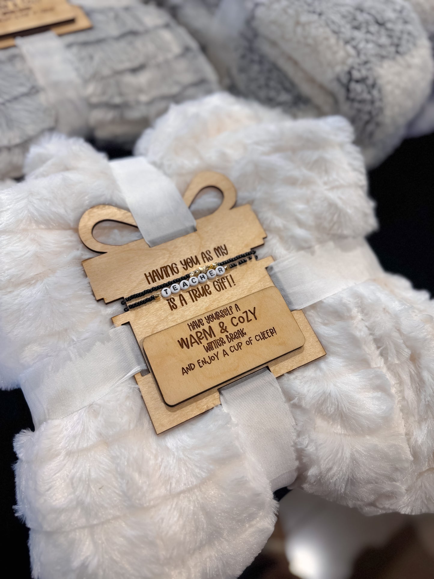 Blanket Tag + Bracelet - Gift Card Holder
