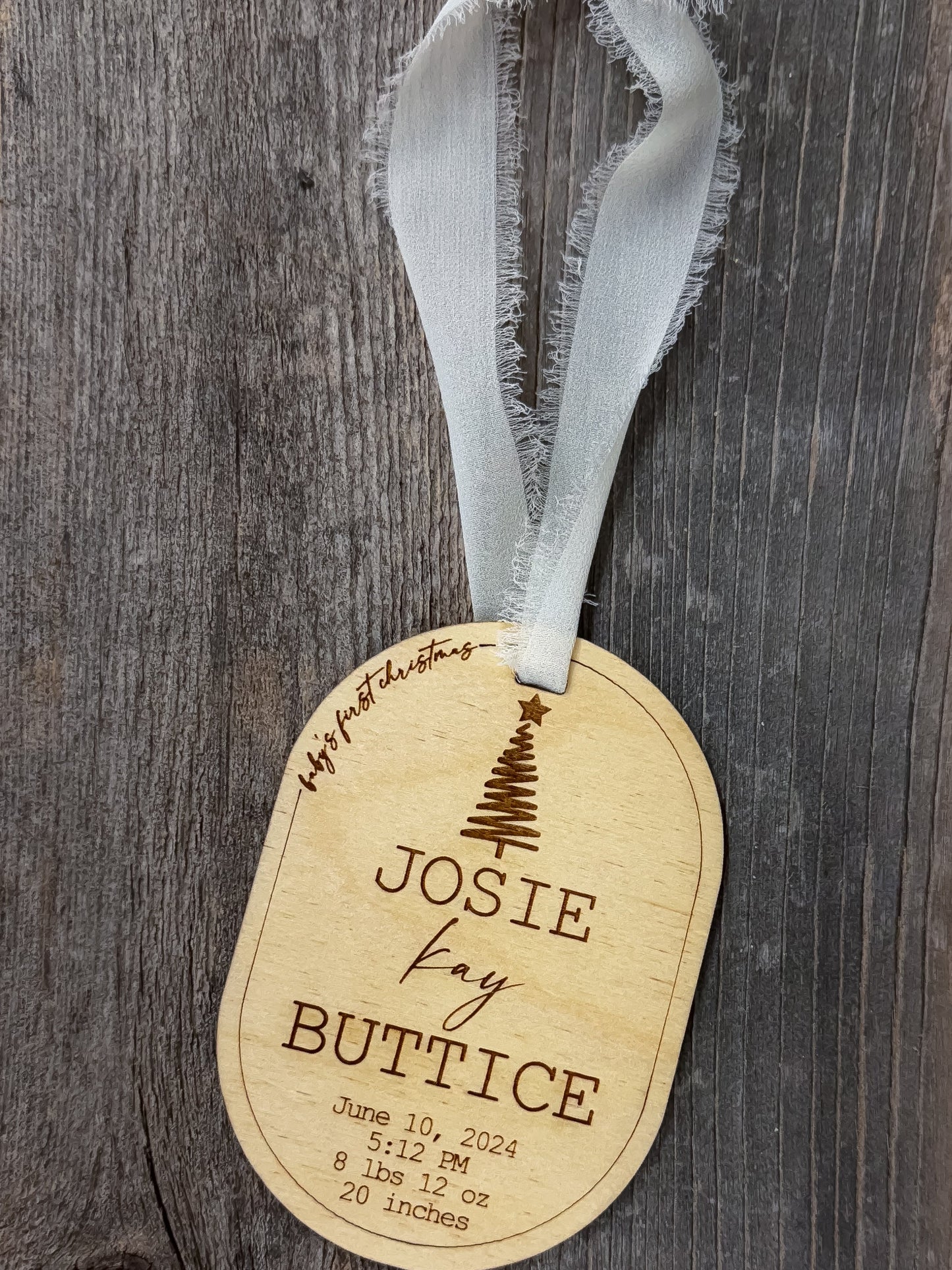Baby’s First Christmas - Ornament