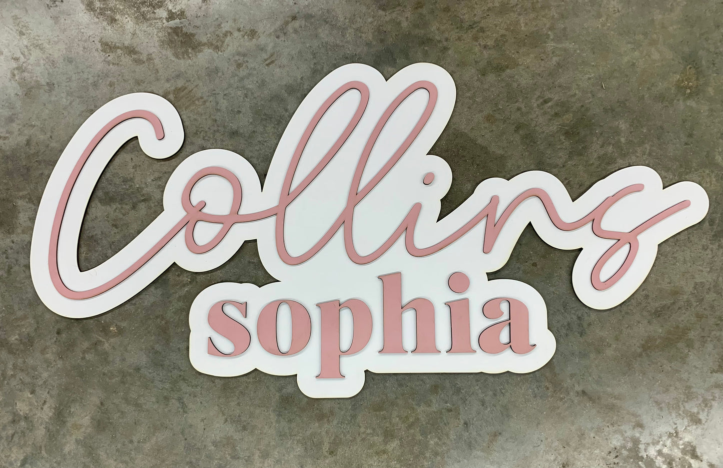 Custom Nursery Sign