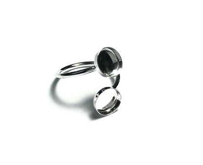 Breastmilk Keepsake - Double Adjustable Ring