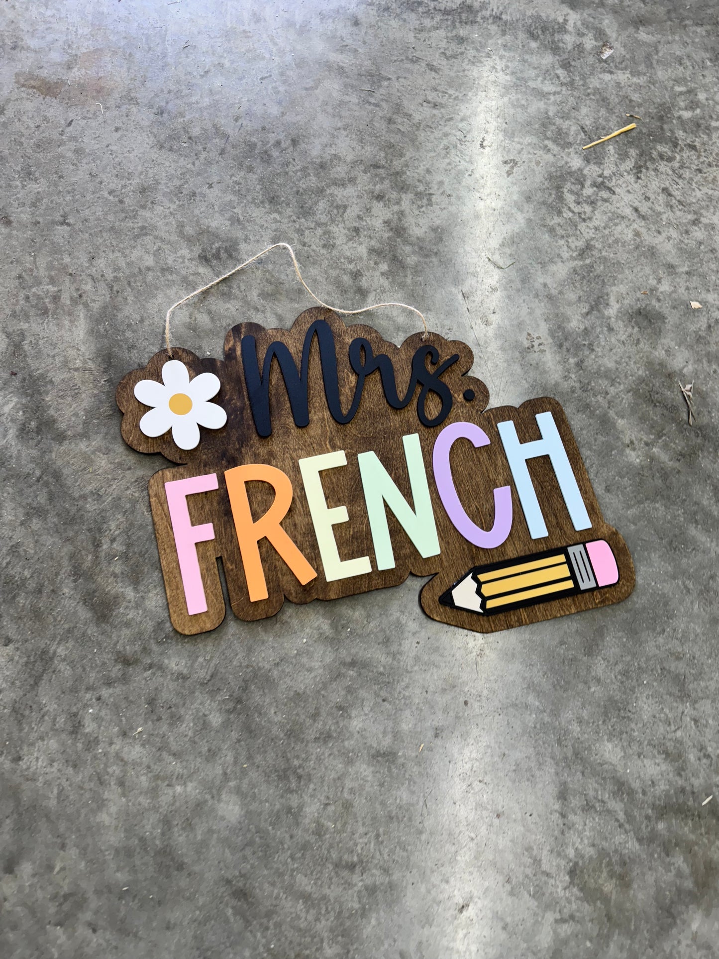 Teacher Sign