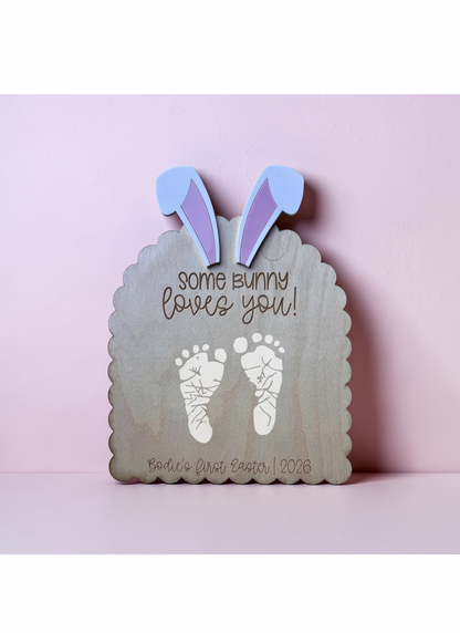 Some Bunny Loves You - Footprint