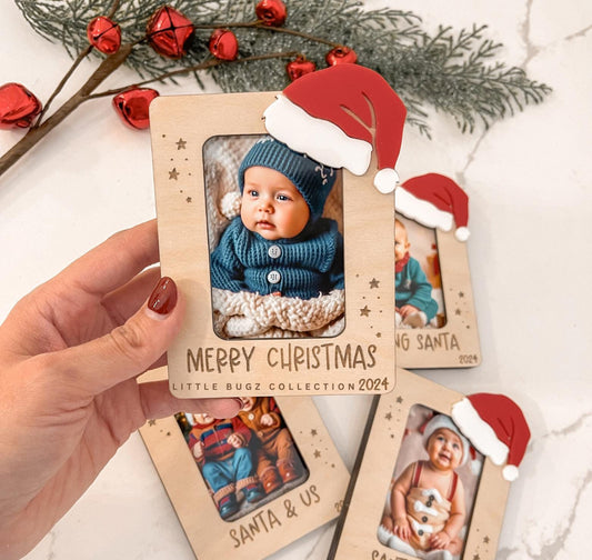 Photo Frame - Santa Hat