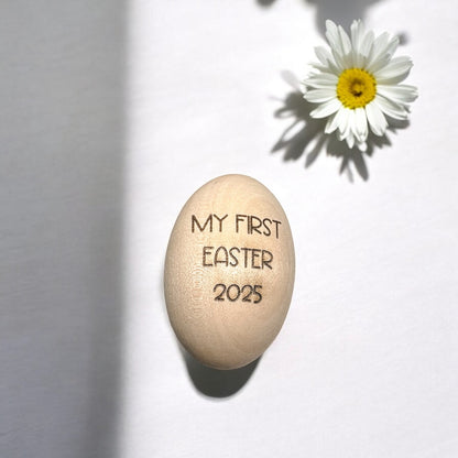 Wooden Easter Egg