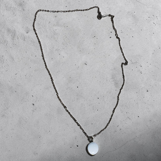 Breastmilk Keepsake - Round Necklace