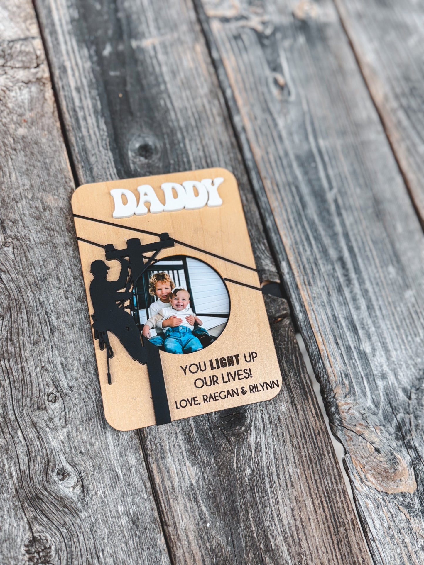 Lineman - Father’s Day Frame