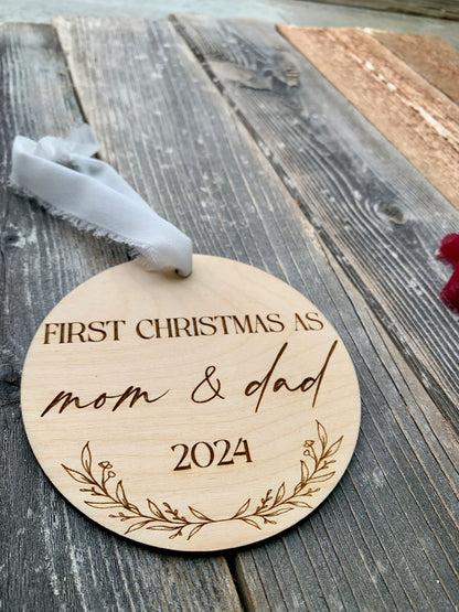 First Christmas as Mom & Dad