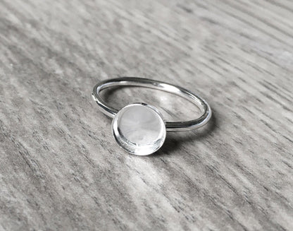 Breastmilk Keepsake - Round Ring