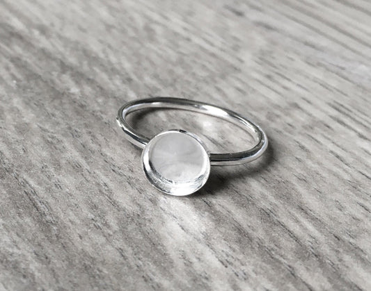 Breastmilk Keepsake - Round Ring