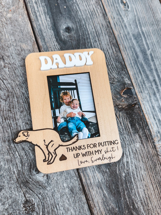 Poop 😆 - Father’s Day Frame