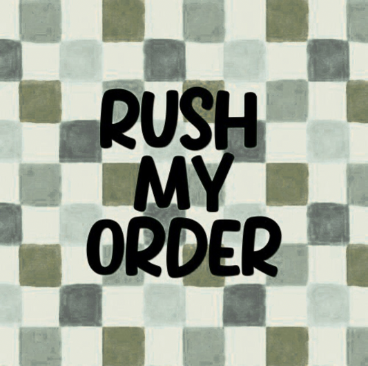 ADD ON RUSH FEE