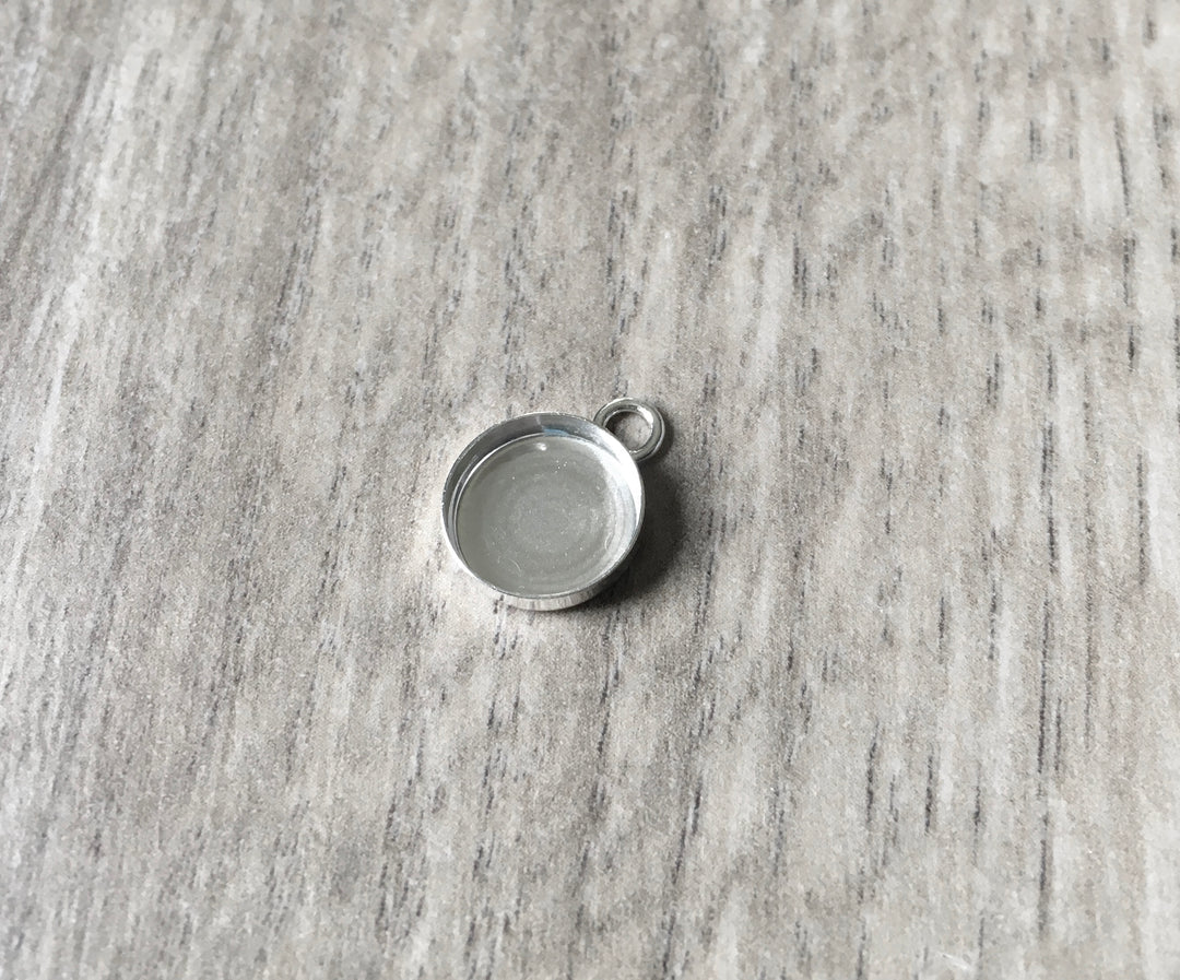 Breastmilk Keepsake - Round Necklace