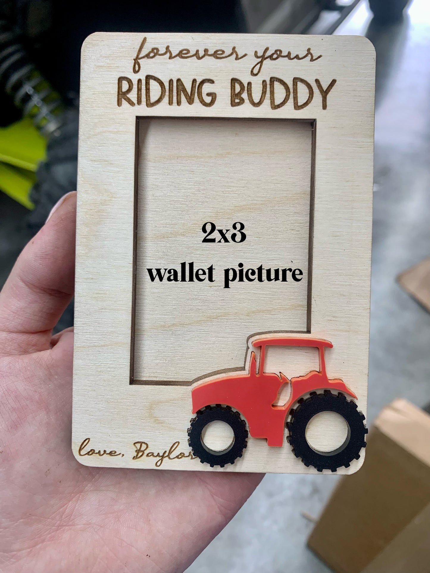 Riding Buddy - Father’s Day Frame