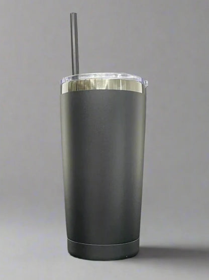 20oz Mirror Black Plated Tumbler