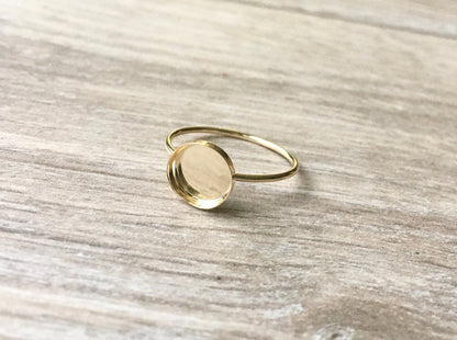 Breastmilk Keepsake - Round Ring