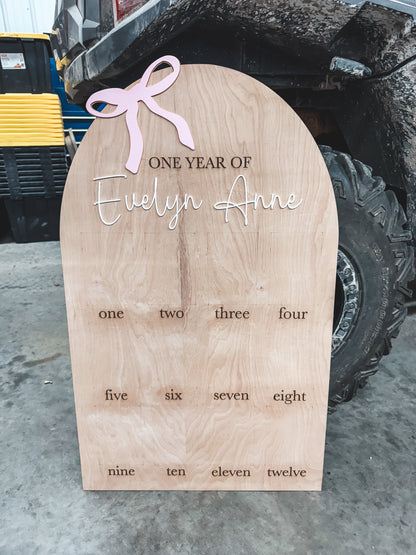 One Year of …