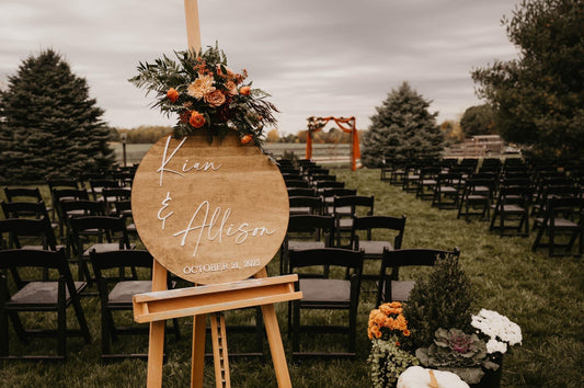 Custom Wedding Sign