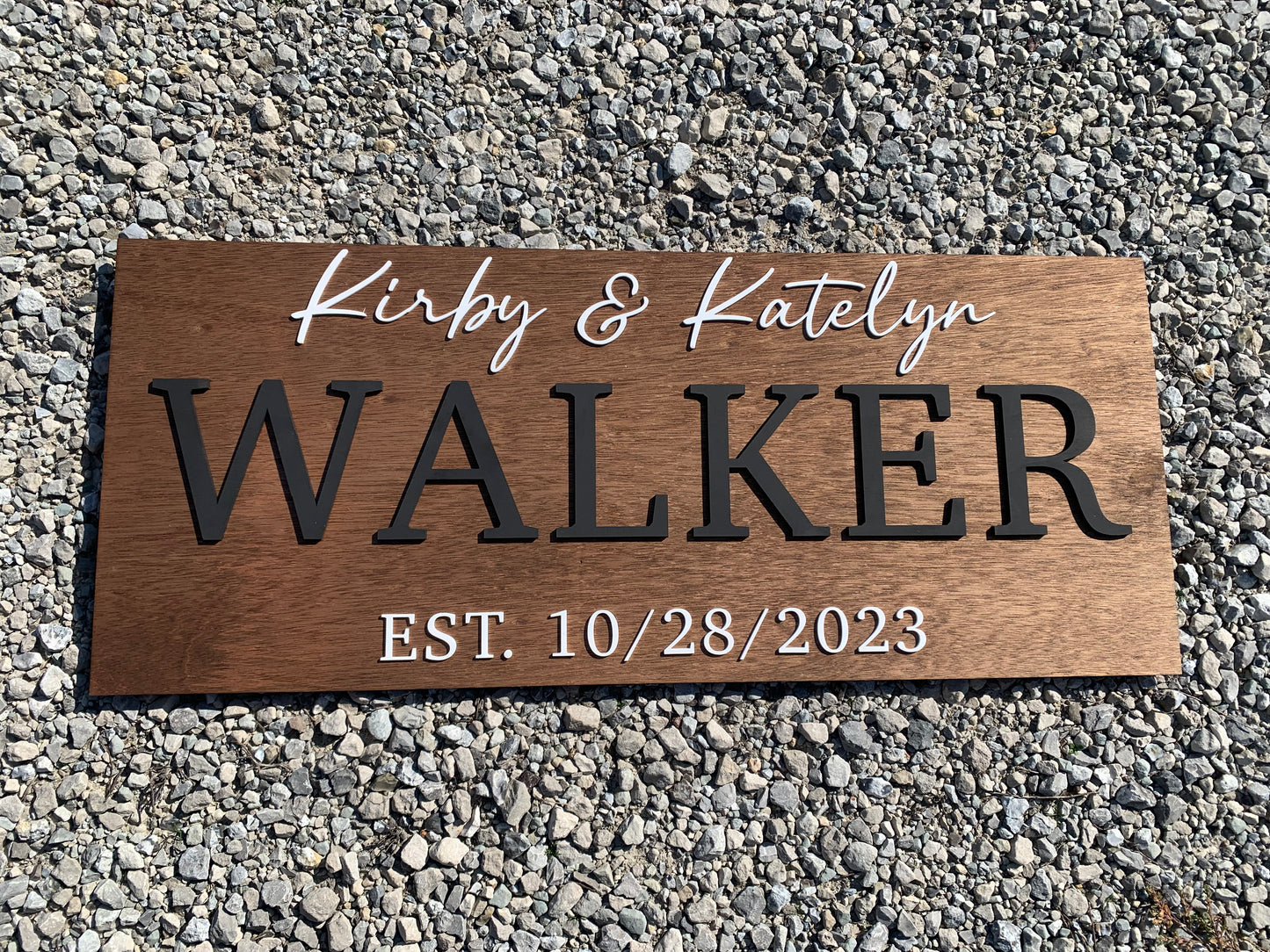 Custom Wedding Sign