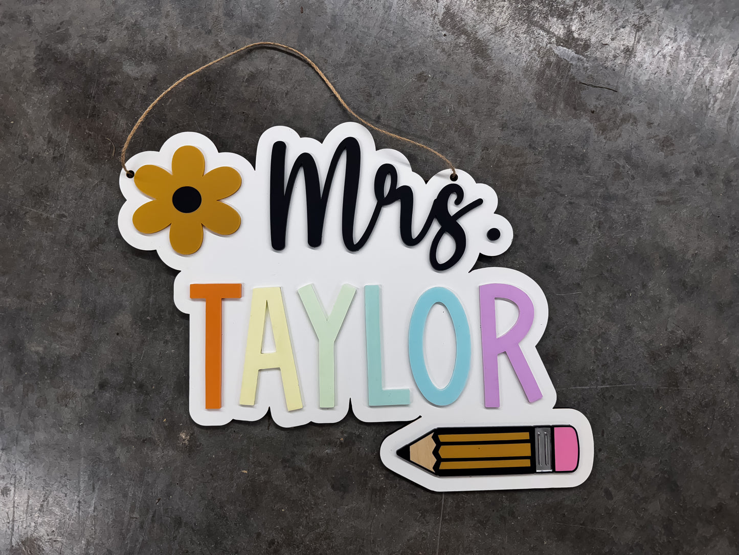 Teacher Sign