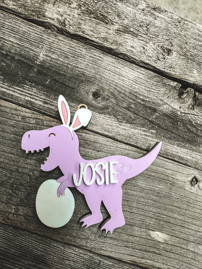 Easter Tag - Dinosaur