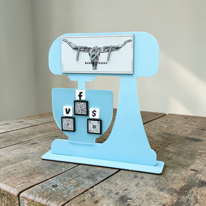 Custom QR Code Sign