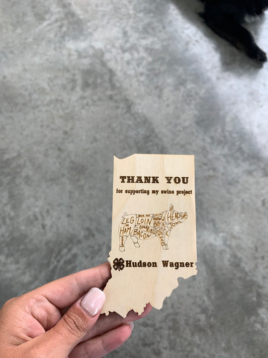 4H Thank You Magnet