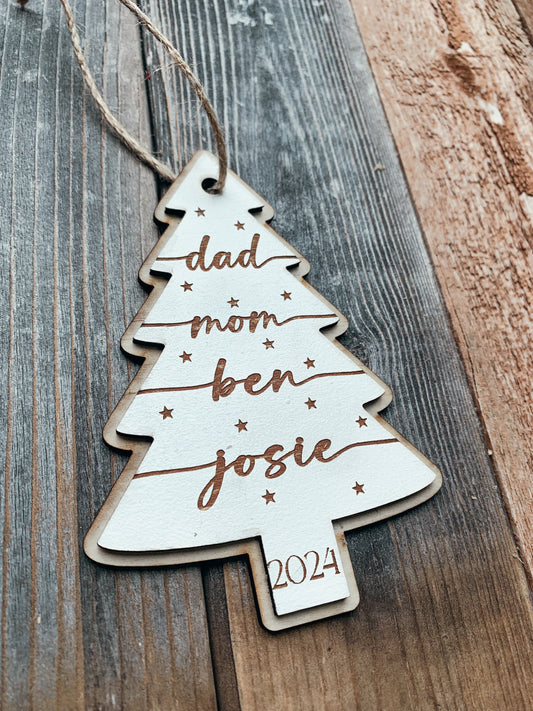 Family Christmas Tree