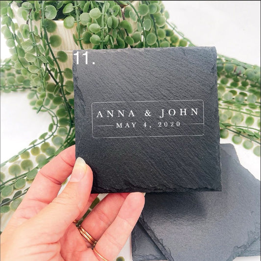 Slate Coasters