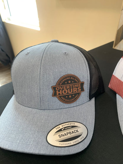 Leather Patch Hat