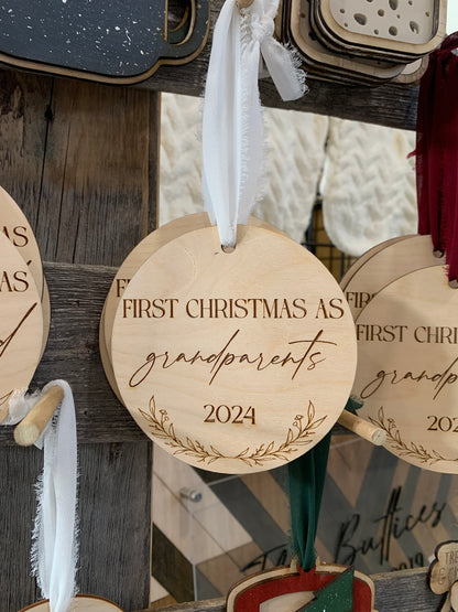 First Christmas as Grandparents