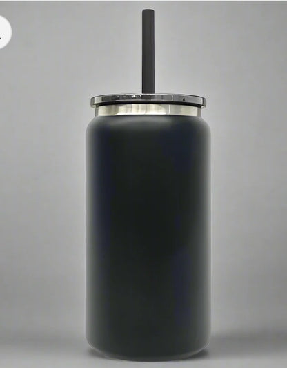 16oz Mirror Black Plated Tumbler