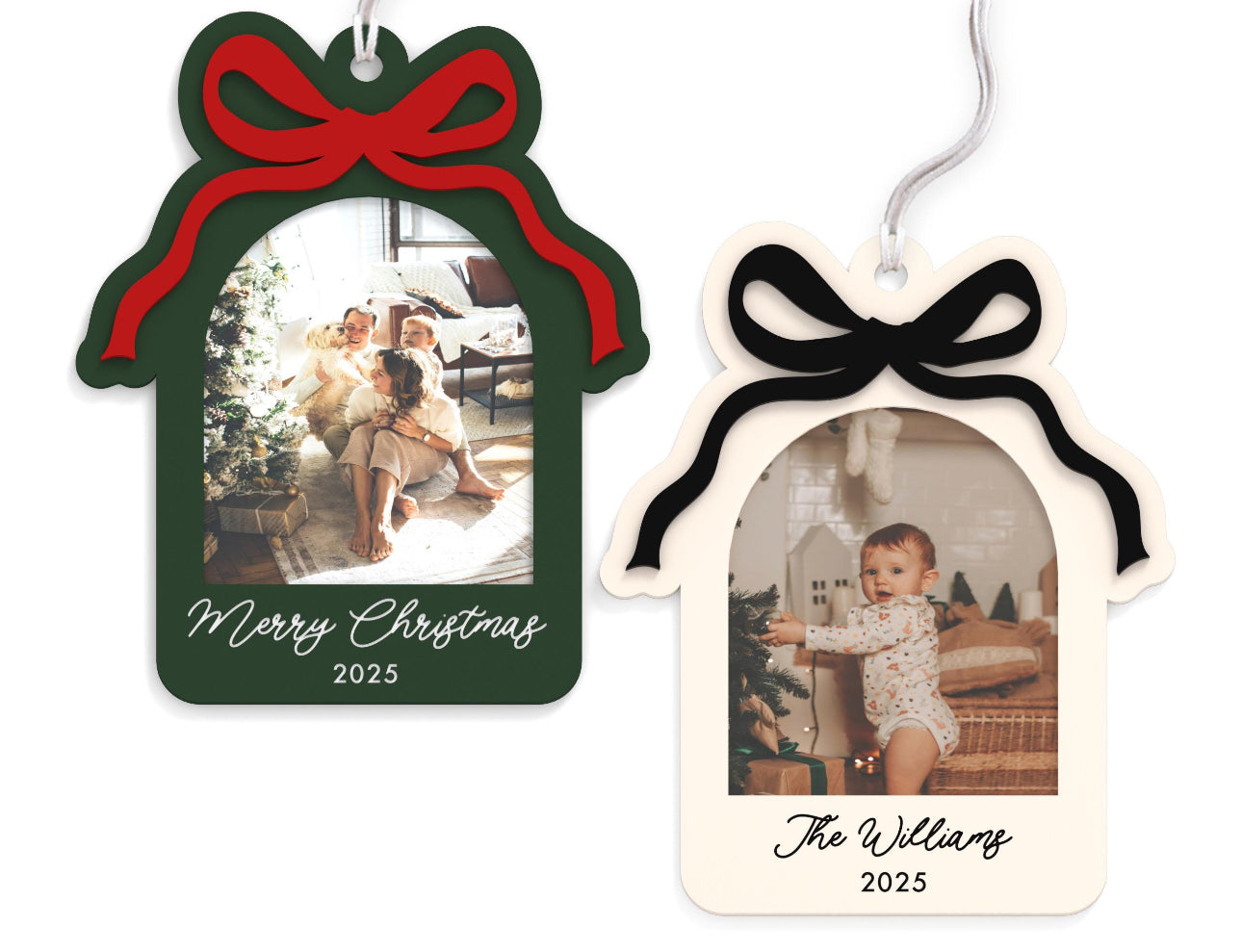 Photo Frame - Bow Ornament