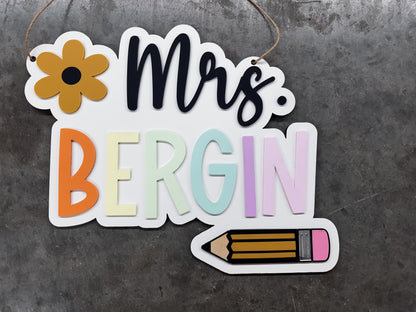 Teacher Sign